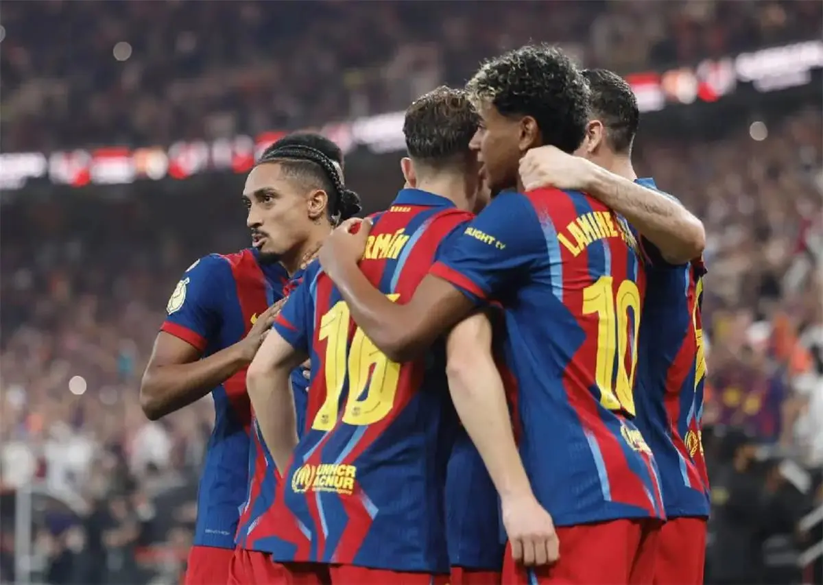 اللقب الأول في الموسم.. رافينها يقود برشلونة لاقتناص السوبر الإسباني أمام ريال مدريد