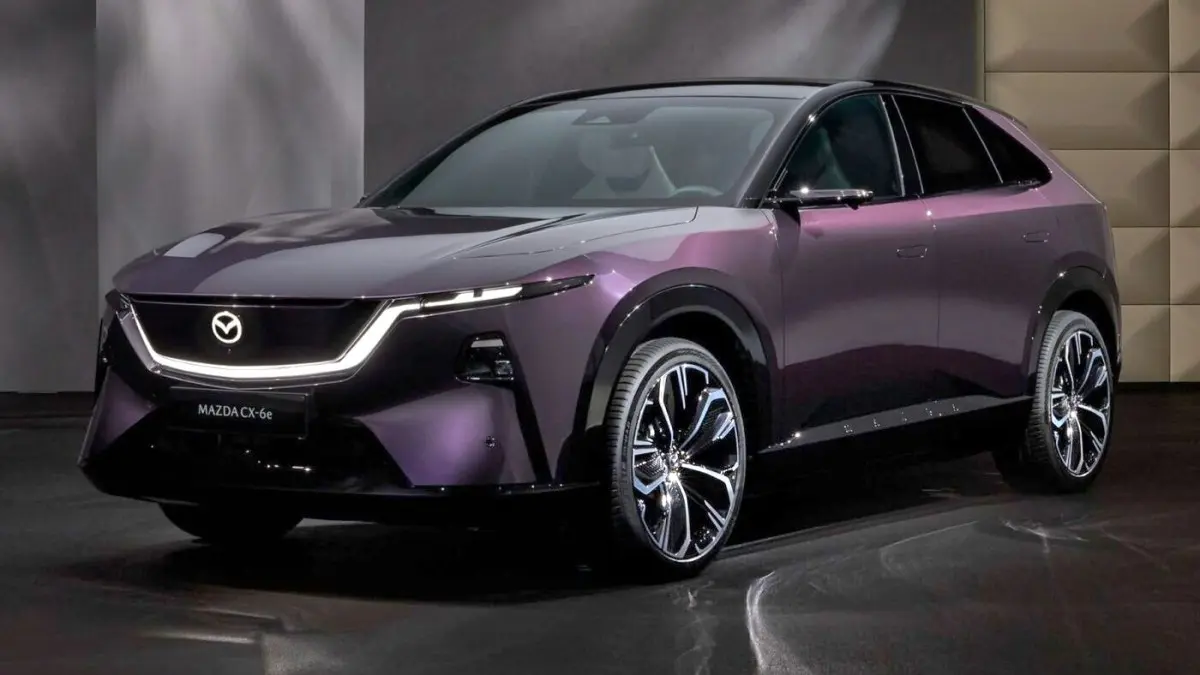 مازدا تقدم CX-6e SUV في أوروبا بمدى بطارية يصل إلى 500 كم