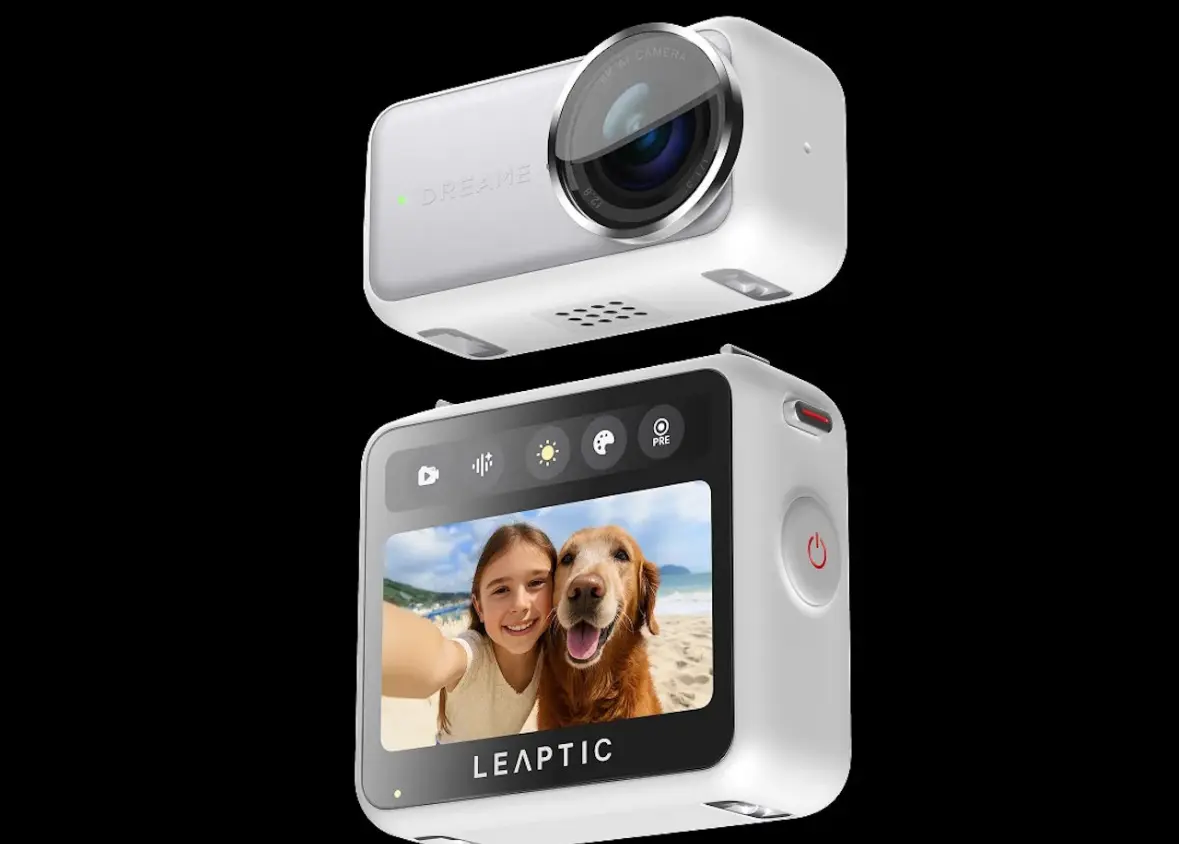 Dreame تطلق Leaptic Cube: كاميرا أكشن مبتكرة بعدسة قابلة للفصل ودقة 8K - التقنية بلا حدود