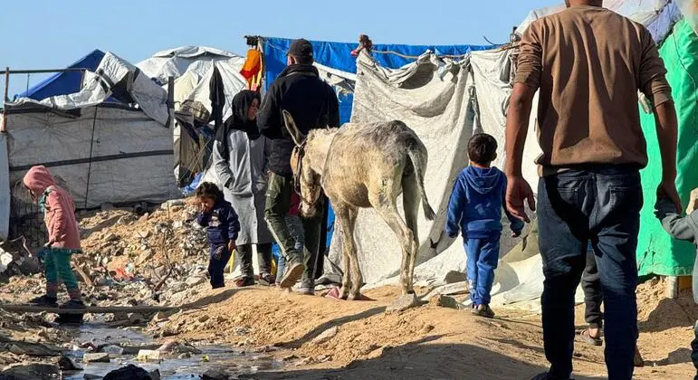 غزة - أكثر من مليون شخص بحاجة ماسة إلى المأوى مع استمرار العواصف المطرية