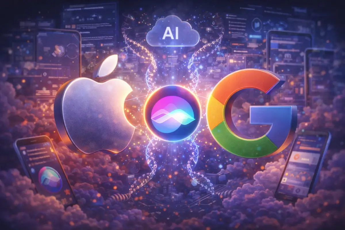 آبل تتعاون مع جوجل لتطوير Siri باستخدام الذكاء الاصطناعي في 2026 - سوالف سوفت