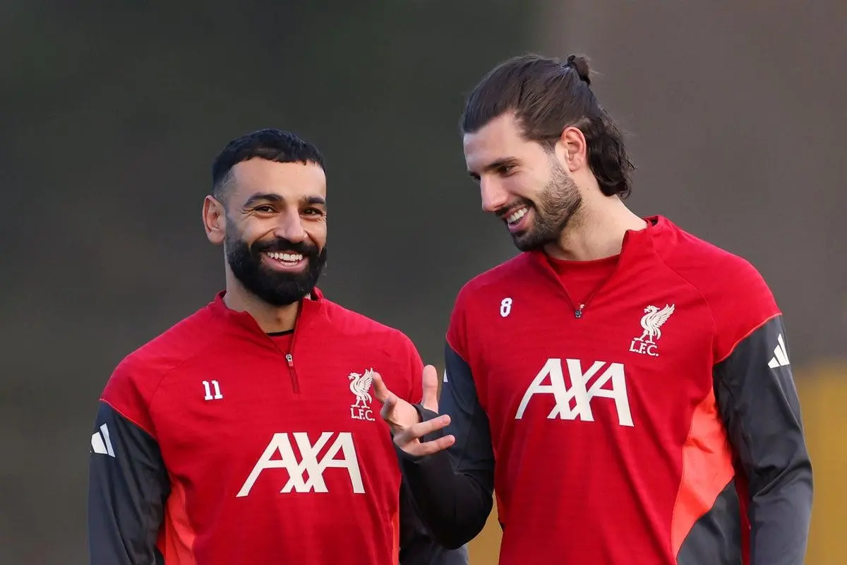 سوبوسلاي يوجه رسالة إلى محمد صلاح خلال مباراة ليفربول في كأس الاتحاد الإنجليزي