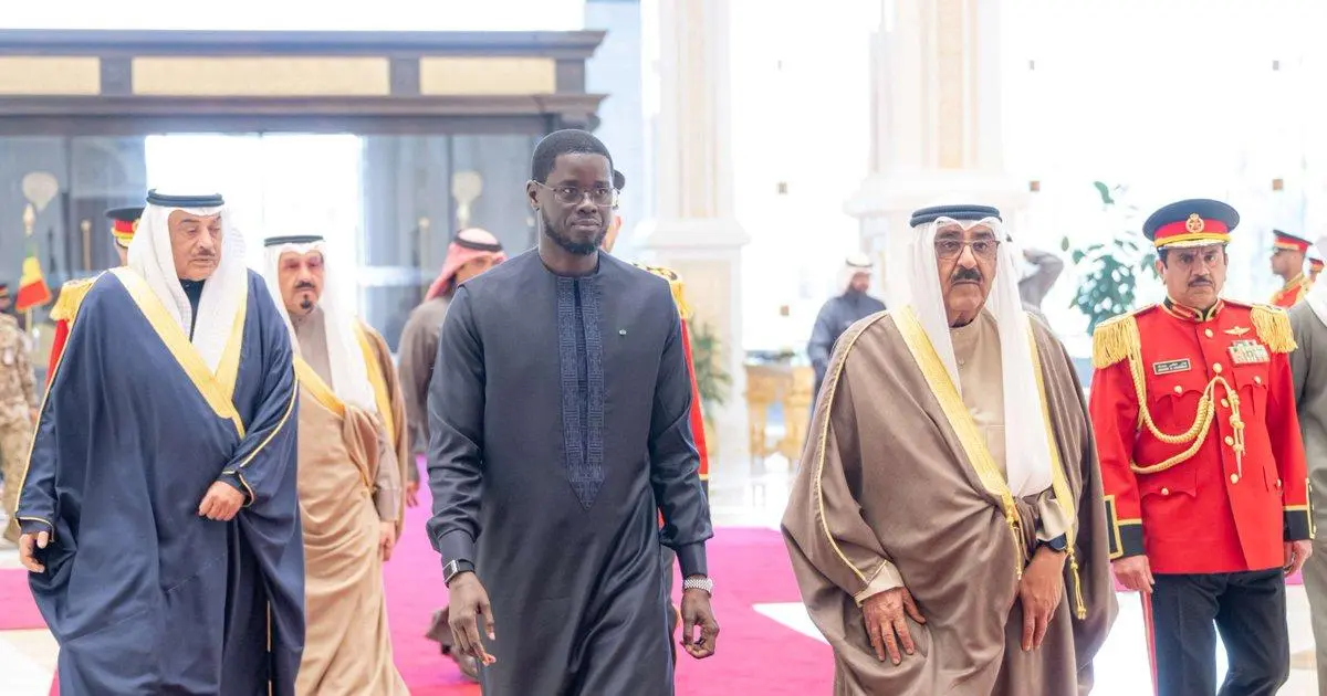 أمير الكويت ورئيس السنغال يبحثان توسيع أطر التعاون