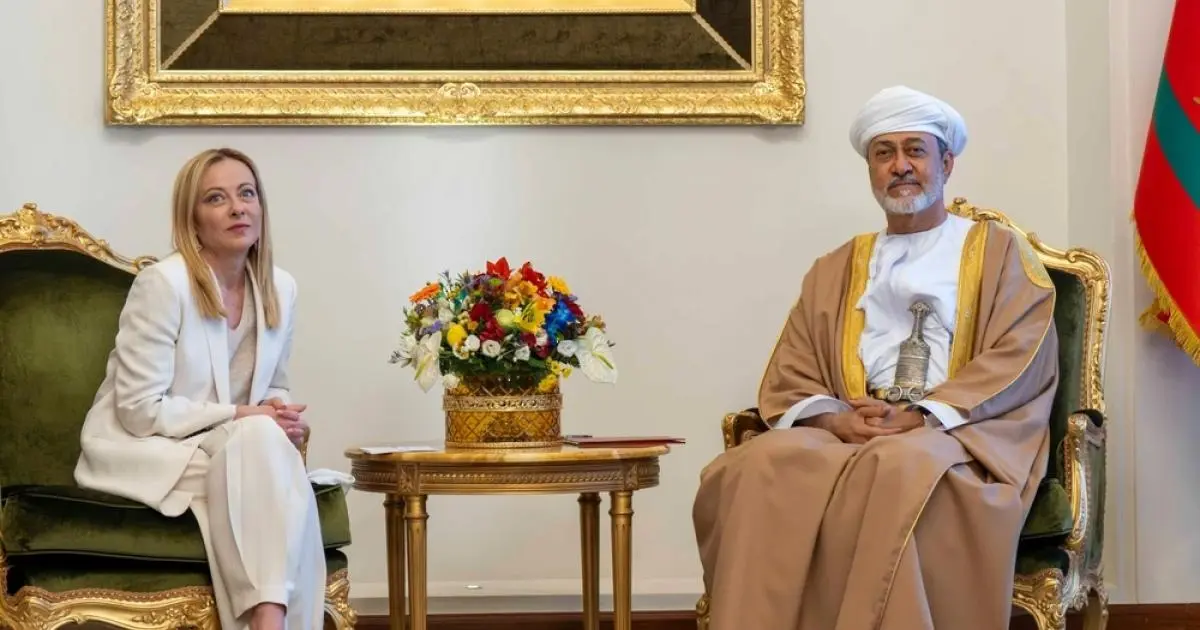 رئيسة وزراء إيطاليا تبدأ زيارة إلى سلطنة عُمان الأربعاء