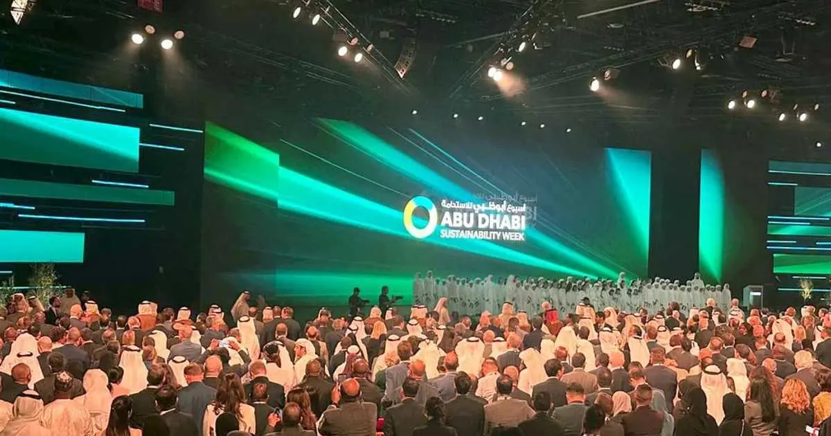 انطلاق فعاليات قمة أسبوع أبوظبي للاستدامة 2026