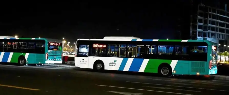 «حافلات المدينة» تنقل أكثر من 481 ألف راكب بالربع الأخير