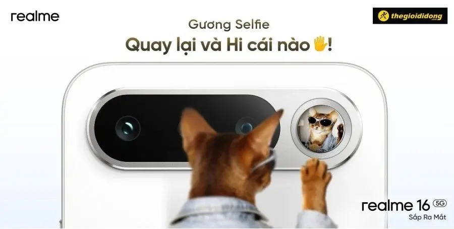 صور Realme 16 5G تكشف عن تصميم خلفي لامع لالتقاط السيلفي