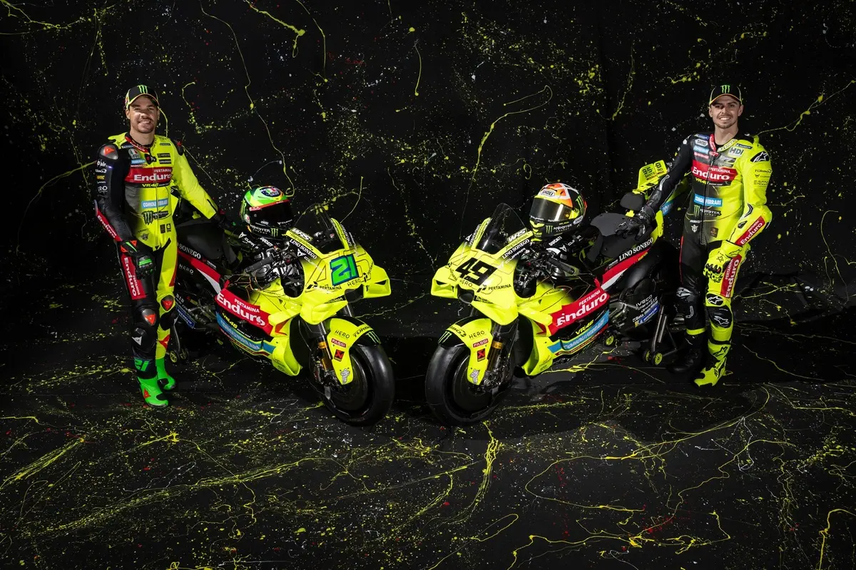 Valentino Rossi’s VR46 team launches 2026 MotoGP bike in Rome