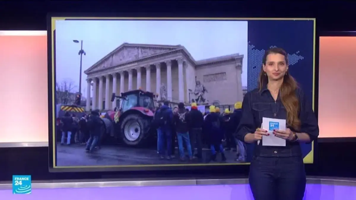 حقيقة أم فبركة - احتجاجات المزارعين الفرنسيين.. هل ضاعف ماكرون حراسه خوفا من غضب الشارع؟