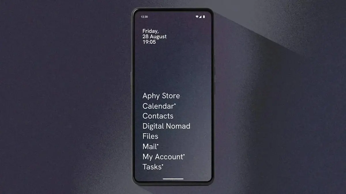 هاشتاق عربي - هاتف بتصميم بسيط للغاية... ينهي التدخل في الخصوصية