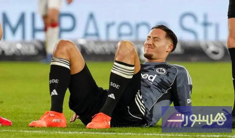 إصابة في الركبة تبعد يونس ابن طالب عن فرانكفورت لأسابيع - هسبورت