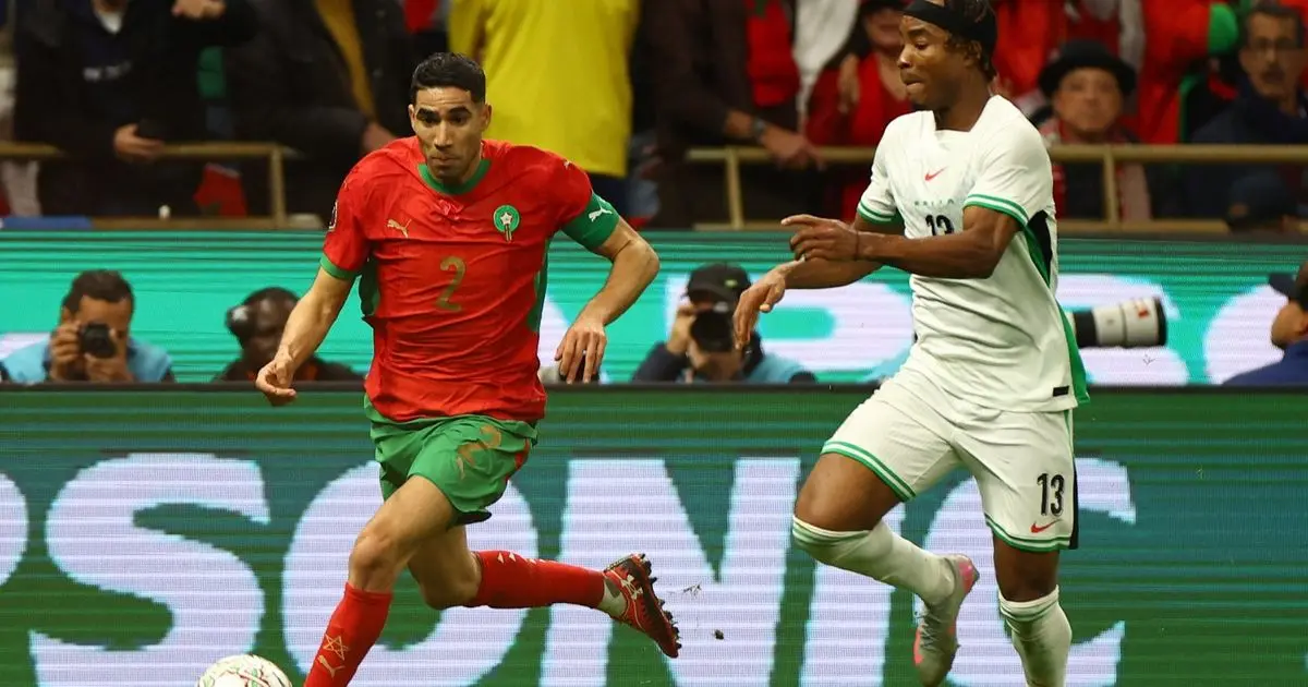 المغرب ونيجيريا يفترقان على تعادل سلبي في الشوط الأول