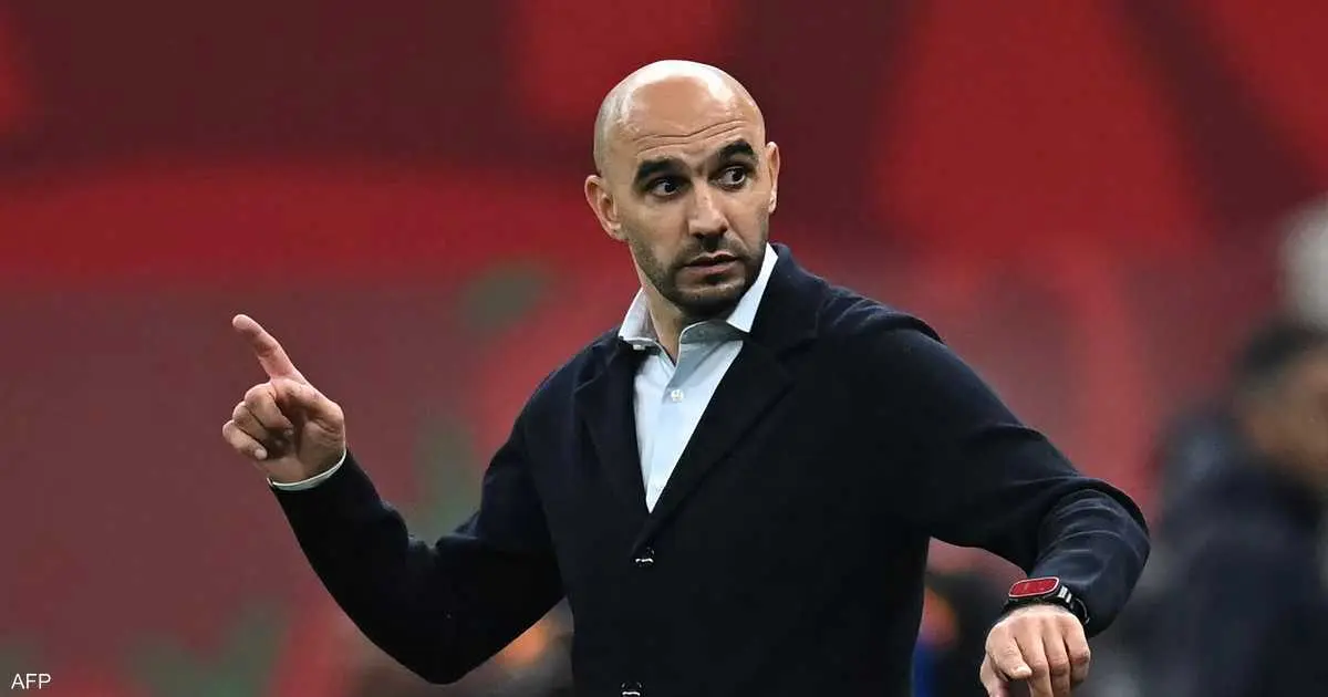 الركراكي يتحدث عن مواجهة السنغال.. ويعتذر لحمزة إجمان