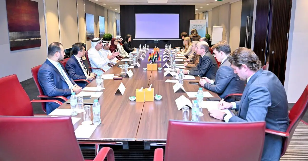 الإمارات وألمانيا تبحثان أولويات التعاون في قطاع الطاقة