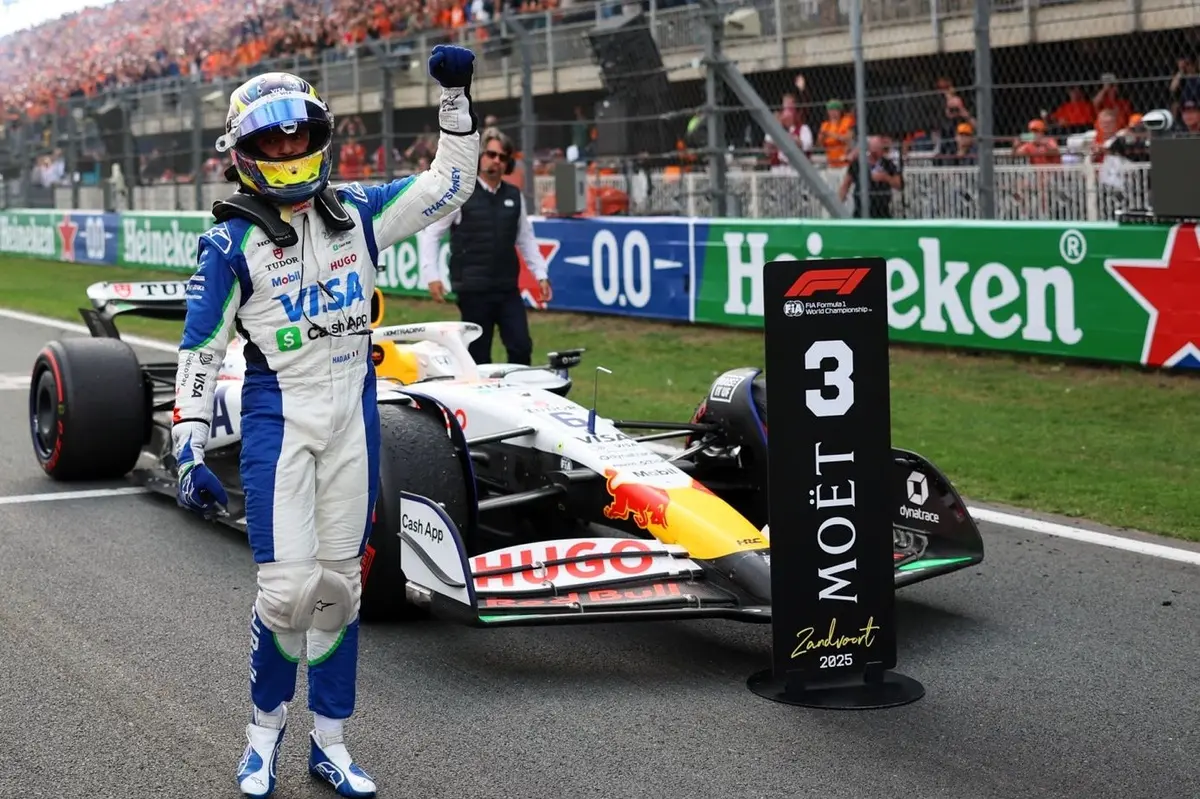 Isack Hadjar admits he wasn’t ready for what happens after an F1 podium