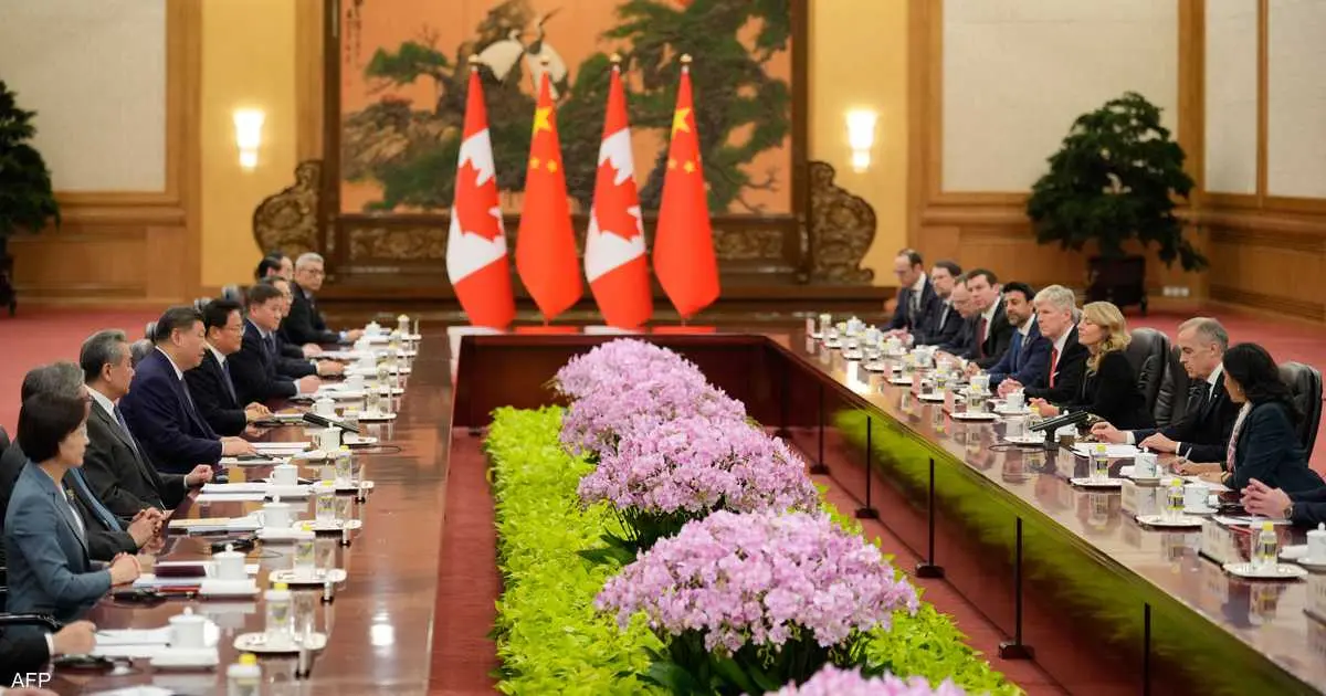 كندا تتوصل إلى اتفاق "أولي" مع الصين لخفض الرسوم الجمركية