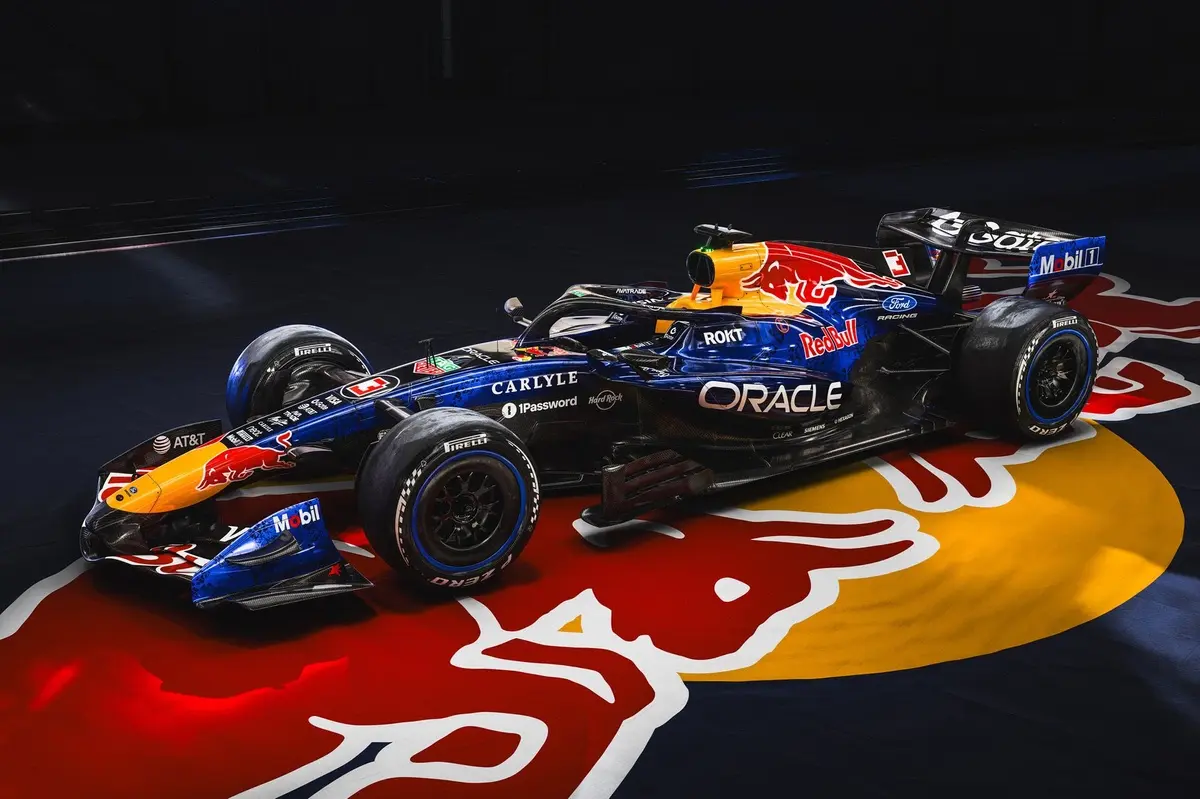 Red Bull reveals refreshed 2026 F1 livery at Detroit launch