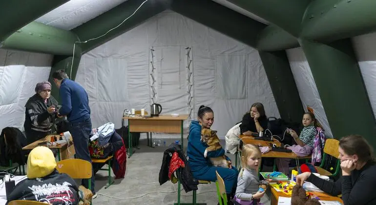 اليونيسف: برد قارس وكفاح مستمر من أجل البقاء يعيشه الأطفال والعائلات في أوكرانيا