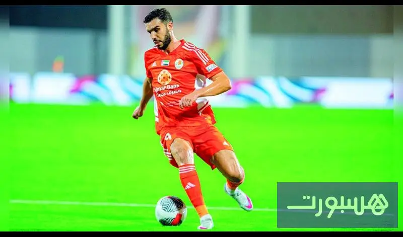 أزارو يسجل في مباراة عجمان والأهلي - هسبورت