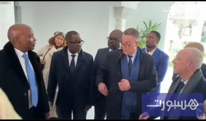 لقجع وباتريس يزوران وزارة الأوقاف - هسبورت