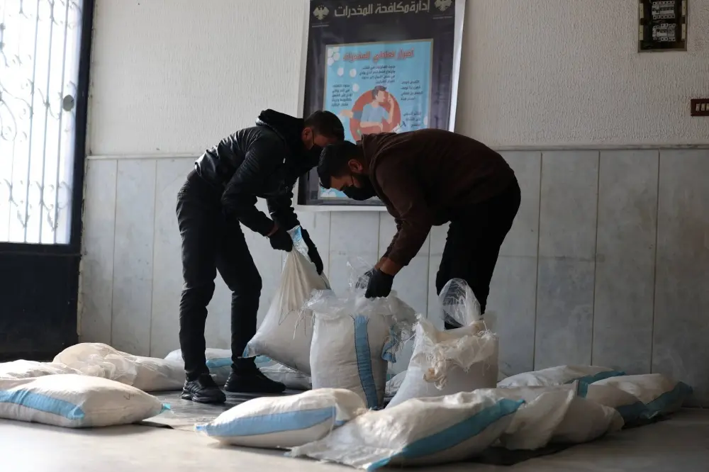 ضبط 2.5 مليون حبة كبتاغون في عملية سورية–عراقية مشتركة