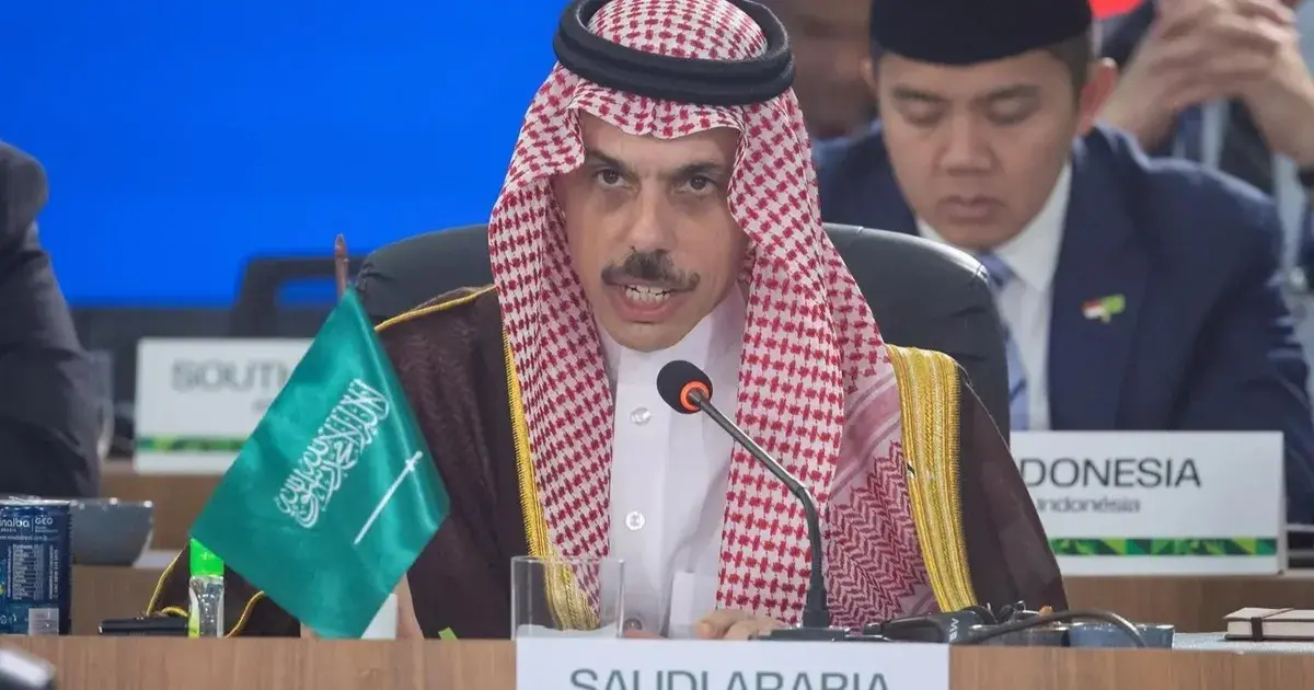 فيصل بن فرحان: مشاركتنا في دافوس تعكس التزامنا بتعزيز التعاون الدولي