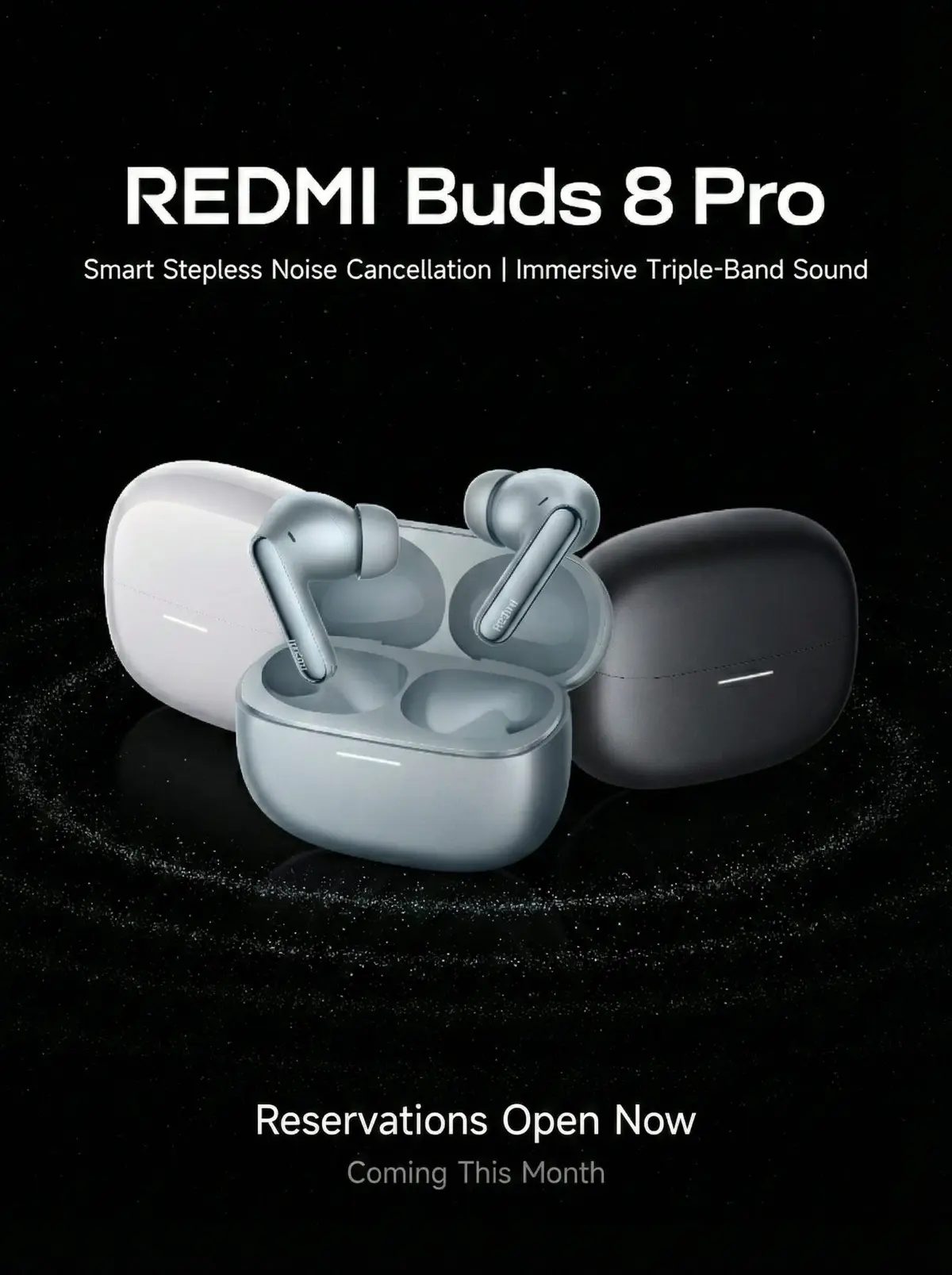 سماعات REDMI Buds 8 Pro الجديدة: تحسين جودة الصوت قبل الإطلاق