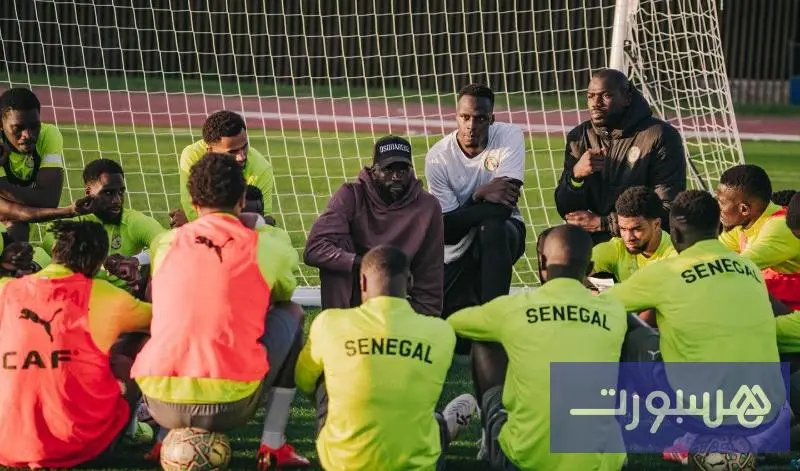 السنغال تختتم الاستعداد لمواجهة "الأسود" - هسبورت