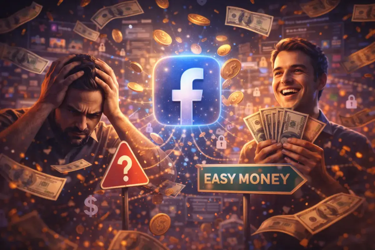 هل الربح من فيسبوك حقيقة أم وهم في 2026؟ - سوالف سوفت