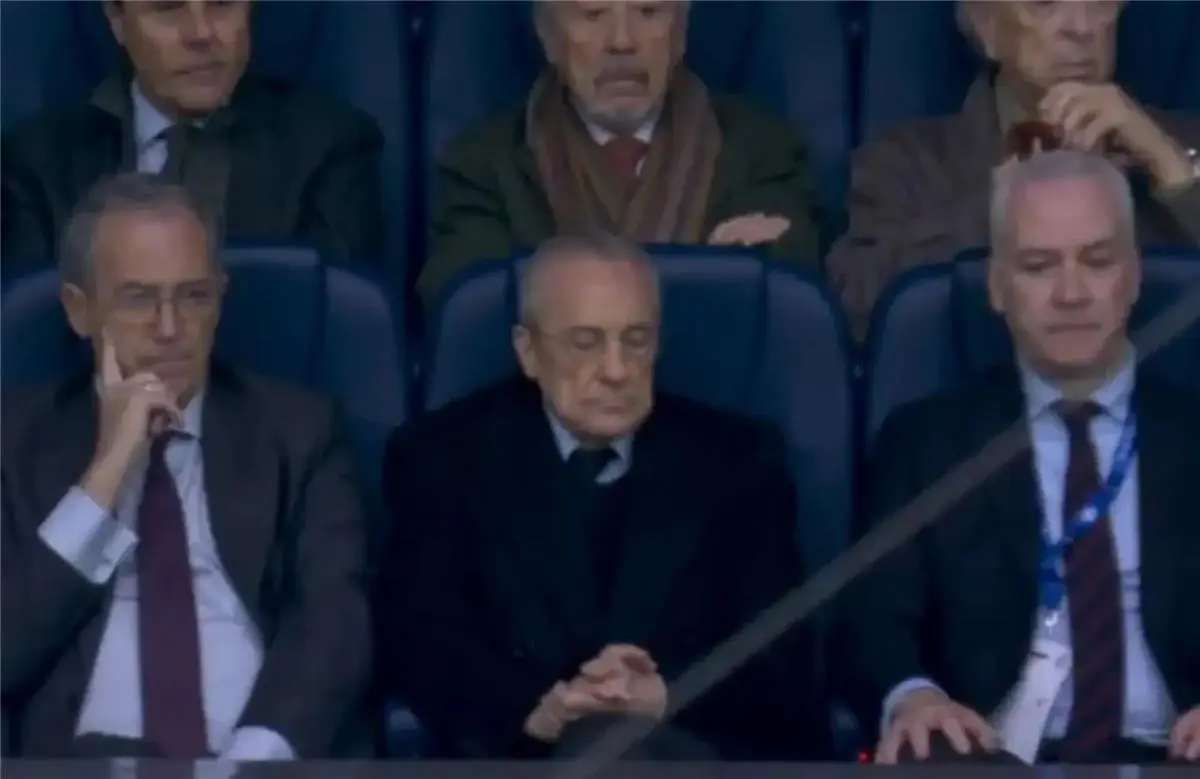 رد فعل ساخر من فلورنتينو بيريز على جماهير ريال مدريد أمام ليفانتي