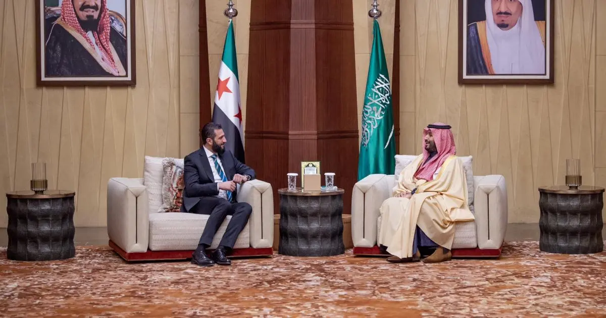 بن سلمان والرئيس السوري يبحثان المستجدات الإقليمية