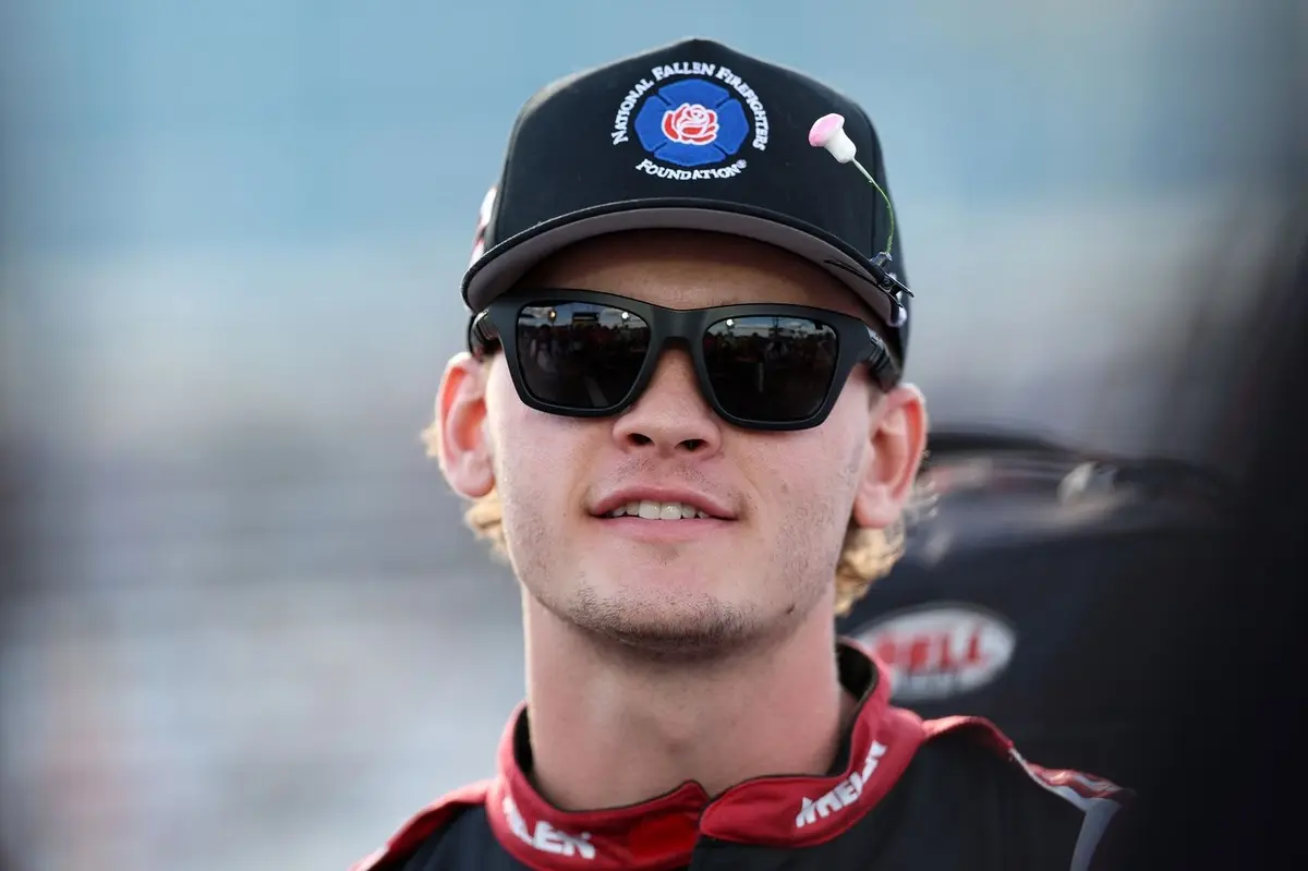 Jesse Love provides health update after Chili Bowl-ending crash