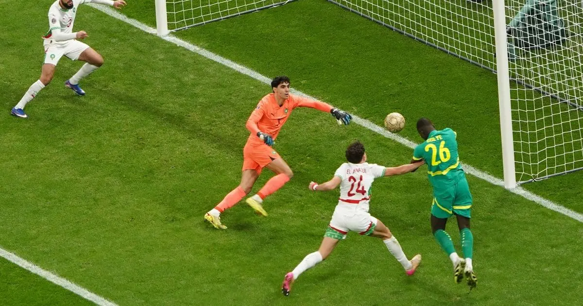 شاهد.. بونو ينقذ المغرب أمام السنغال بالشوط الأول من نهائي كأس إفريقيا