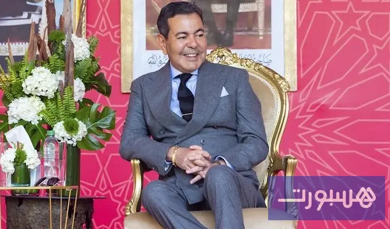 الأمير مولاي رشيد في "نهائي الكان" - هسبورت
