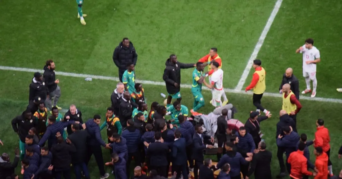 كواليس نهائي إفريقيا.. شغب سنغالي وصيحات ضد "الهداف" براهيم دياز