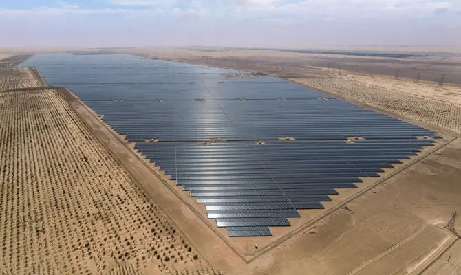 محطة الخزنة للطاقة الشمسية في الإمارات تقترب من التنفيذ - الطاقة