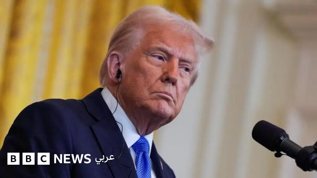 ترامب ينهي السنة الأولى من رئاسته مع ماذا فعل ترامب في عام من ولايته الثانية وسط فترة حافلة بالتطورات؟ - BBC News عربي