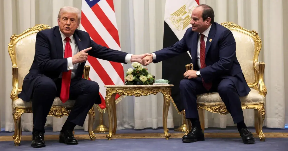 لقاء السيسي وترمب في دافوس.. أبرز الملفات ومطالب القاهرة من واشنطن