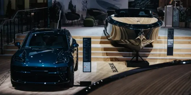 بورش تكشف عن ماكان توربو لاغو المستوحاة من عالم اليخوت مع قارب كهربائي جديد - سعودي شفت