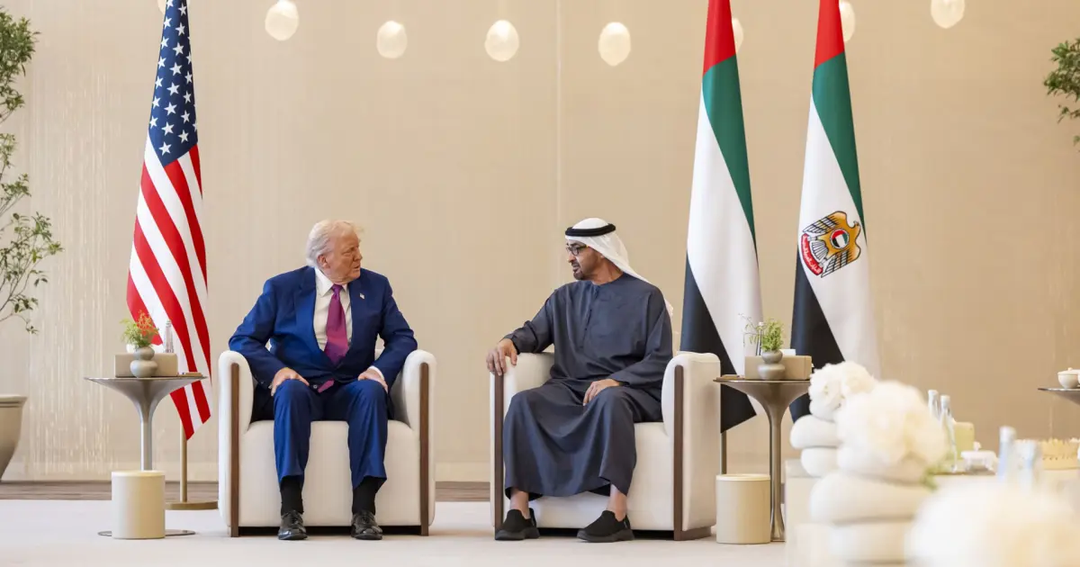 بن زايد يقبل دعوة ترامب لعضوية مجلس السلام في غزة