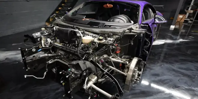 بوقاتي شيرون بور سبورت سعرها يتجاوز 6 ملايين دولار وتستخدم وسائد هوائية من أودي A3 - سعودي شفت