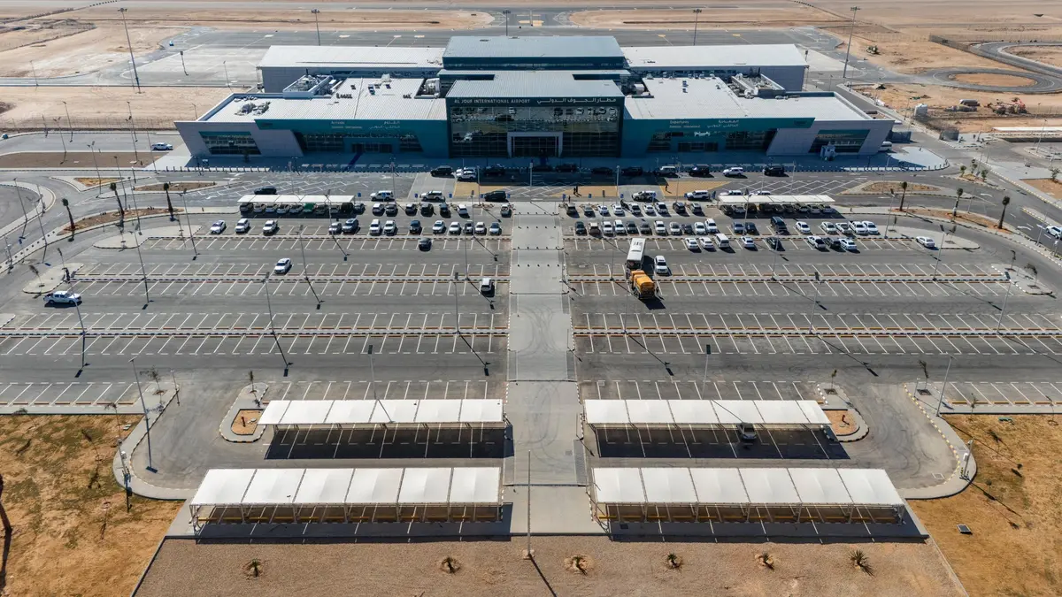 تدشين مطار الجوف الجديد بطاقة 1.6 مليون مسافر