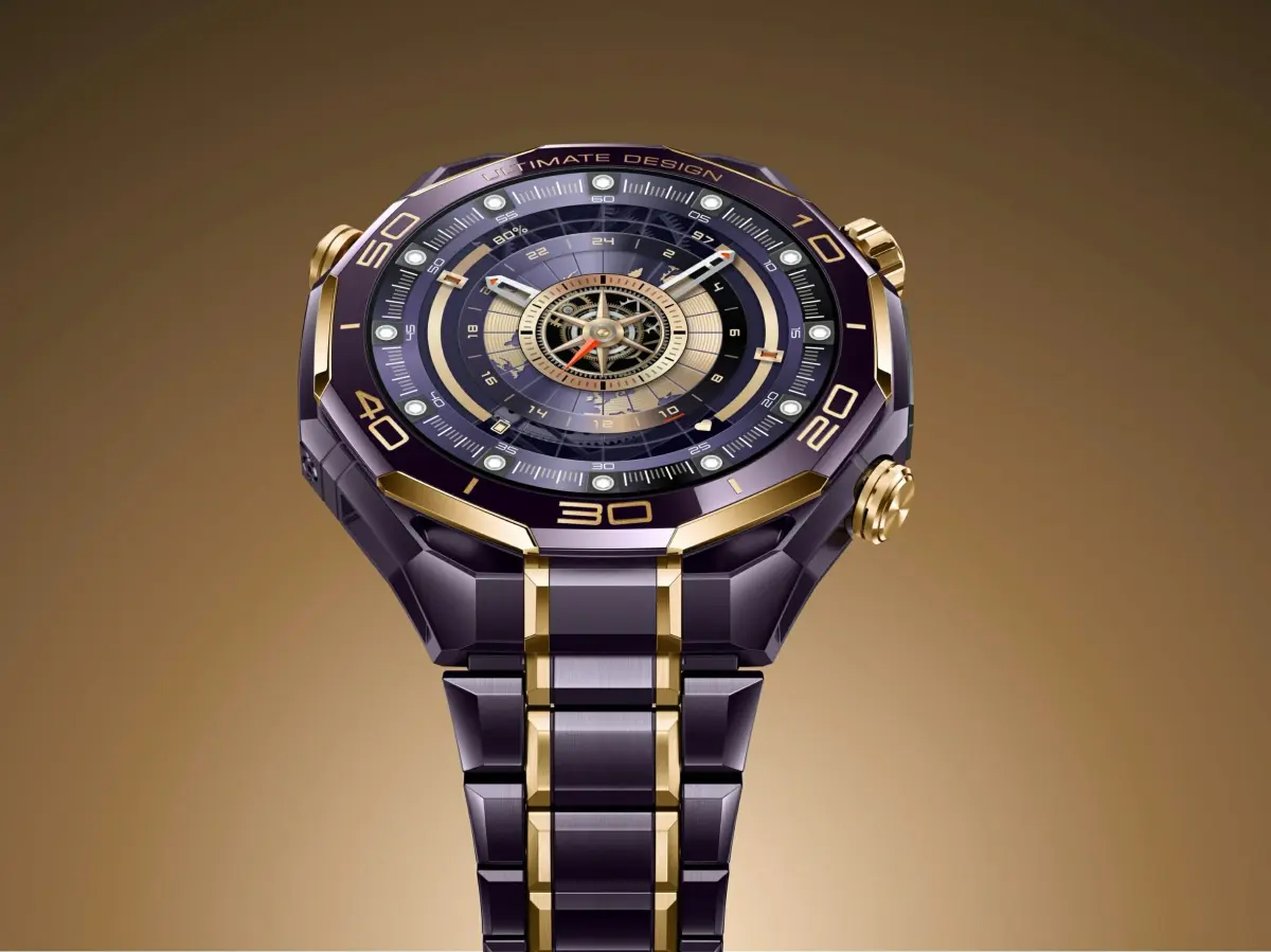 إطلاق ساعة هواوي Ultimate Design بالذهب الملكي في أوروبا بسعر 3,299 يورو