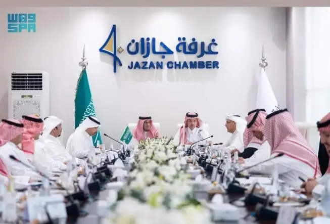 أمناء الغرف التجارية يعقدون اجتماعهم الأول بغرفة جازان