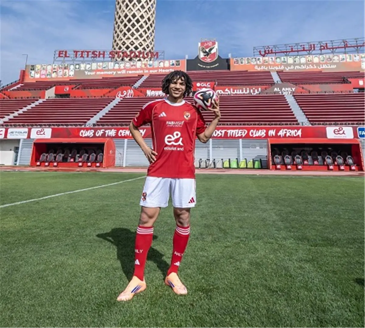 مروان عثمان بعد انضمامه إلى الأهلي: تمنيت اللعب ضد ريال مدريد