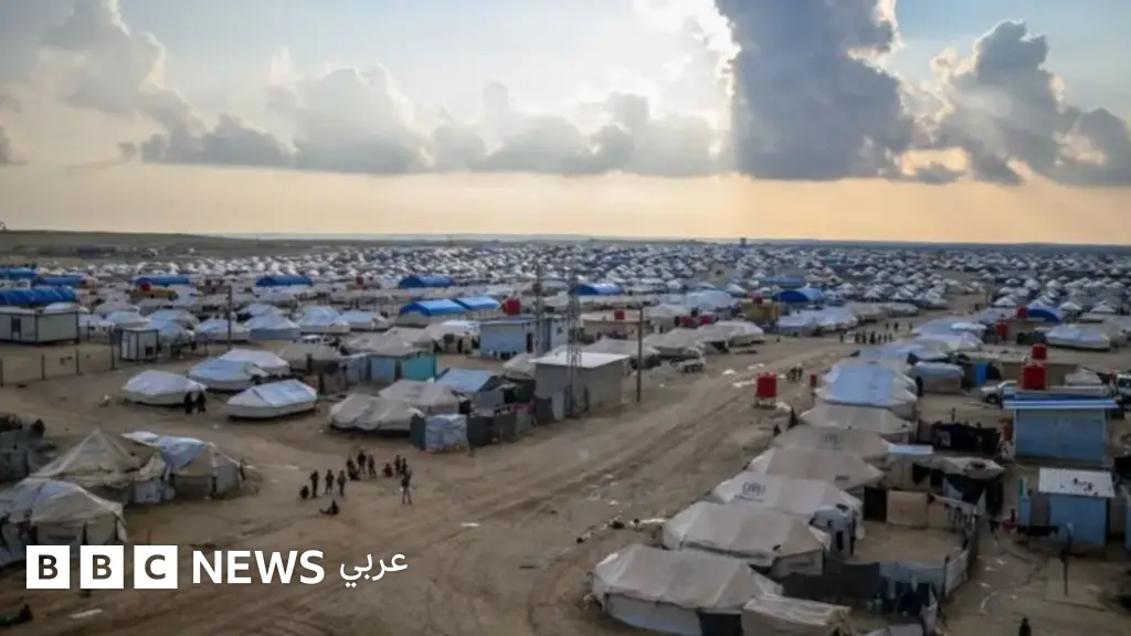 قوات سوريا الديمقراطية: ماذا نعرف عن مخيم الهول في سوريا؟ - BBC News عربي