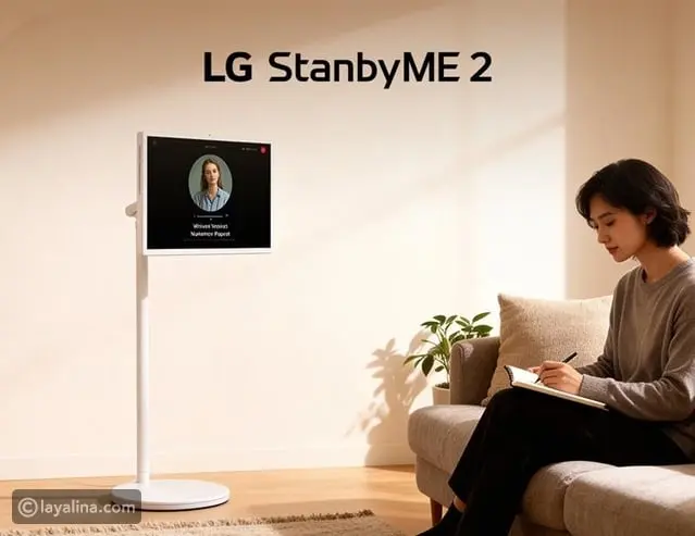 LG StanbyME 2: شاشة ذكية مرنة ترافقك أينما كنت