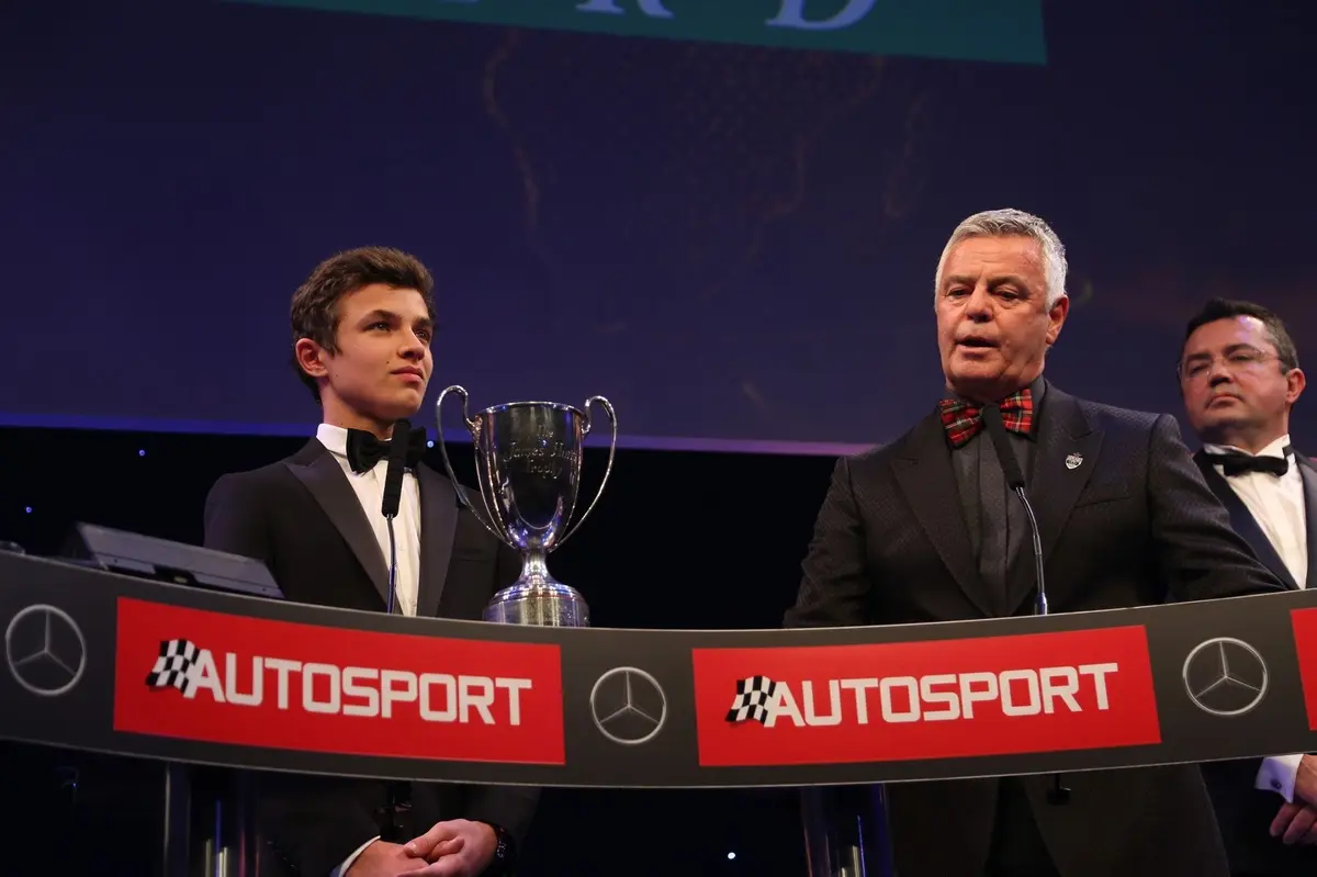 Norris answers our questions on his Autosport Awards memories