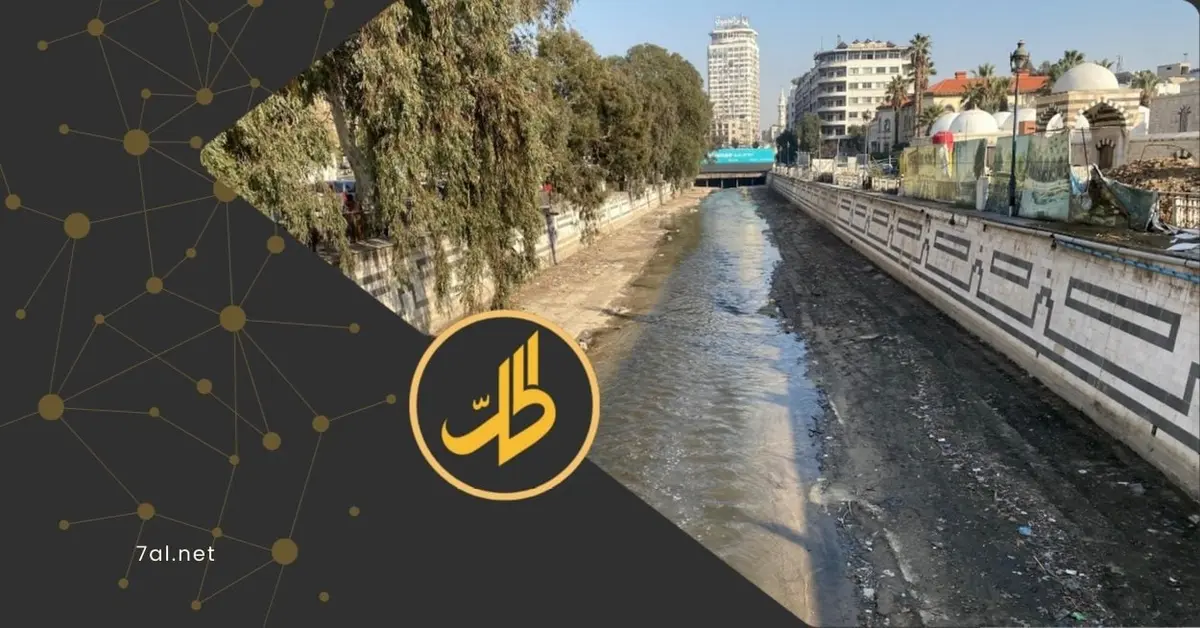 بردى ممتلئ بعد أمطار غزيرة.. ومياه الشرب لا تتحسّن في دمشق