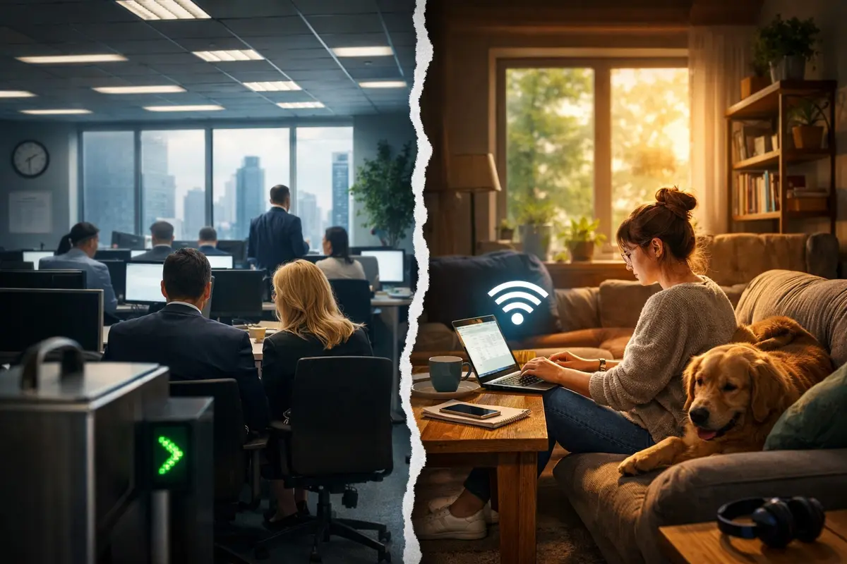 العمل عن بعد ينتعش «في الظل» داخل كبرى الشركات